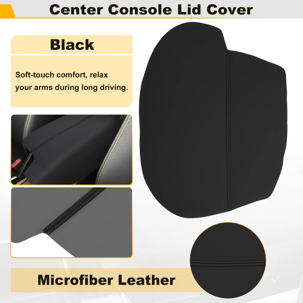 Center Console Lid Armrest Leather Replacement for Honda Accord (2013–2017)