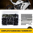 Complete Fairing Bolt Kit for Kawasaki Ninja, Suzuki Hayabusa
