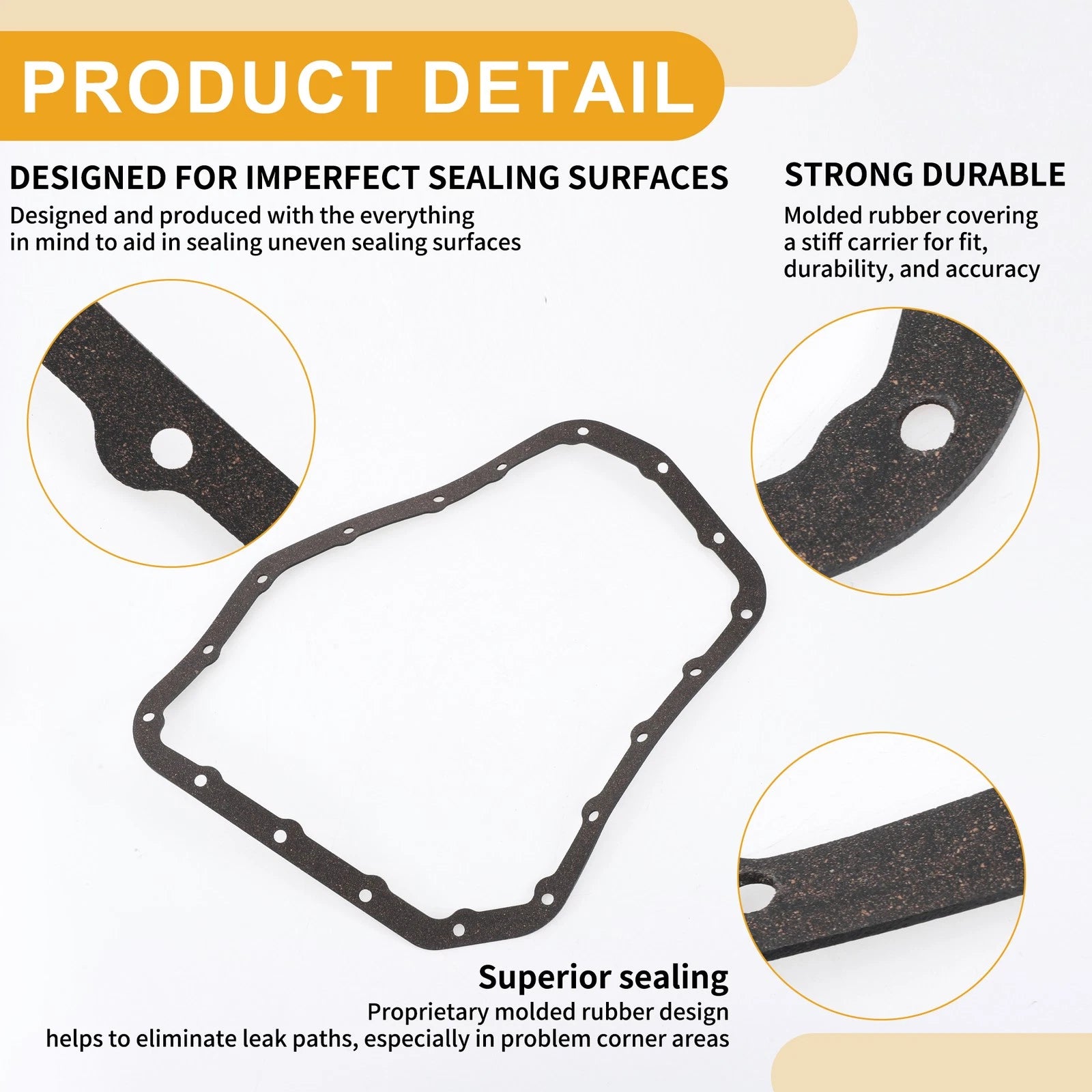 Oil Pan Gasket for Chevrolet Aveo/Aveo5 (2004–2011) No.93741472