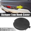 Rear Right Tow Hook Cover Cap for Mazda 3 (2014–2018) 1pc Black