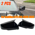 Ox Horn Side Rear View Mirror Cover Trim for Cadillac CT5 CT6 (2020–2023)