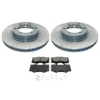 DuraGo Front Rotors & Bosch QuietCast Ceramic Pads for Lexus GX470, 4Runner (2003–2009)