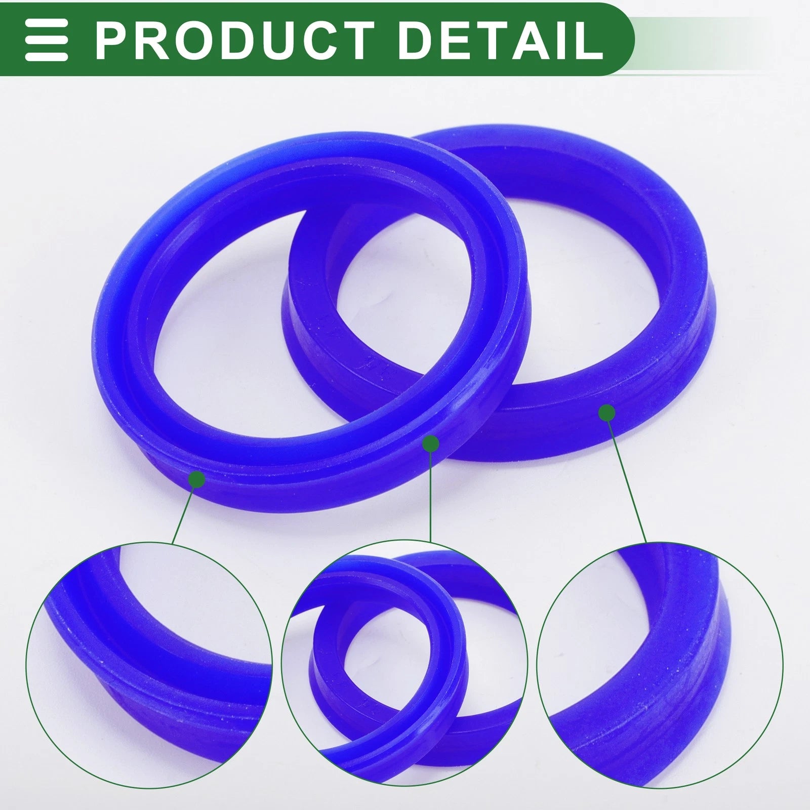 Set of 5 Oil Seal Ring 35x43x7mm for Rotary Shaft (High Pressure)