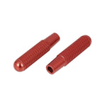 Set of 4 Aluminum Alloy Door Lock Knob Pins Red for Mercedes-Benz 