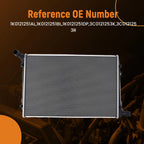Aluminum Radiator for VW Bora 1.9L TDI (2008–2010)