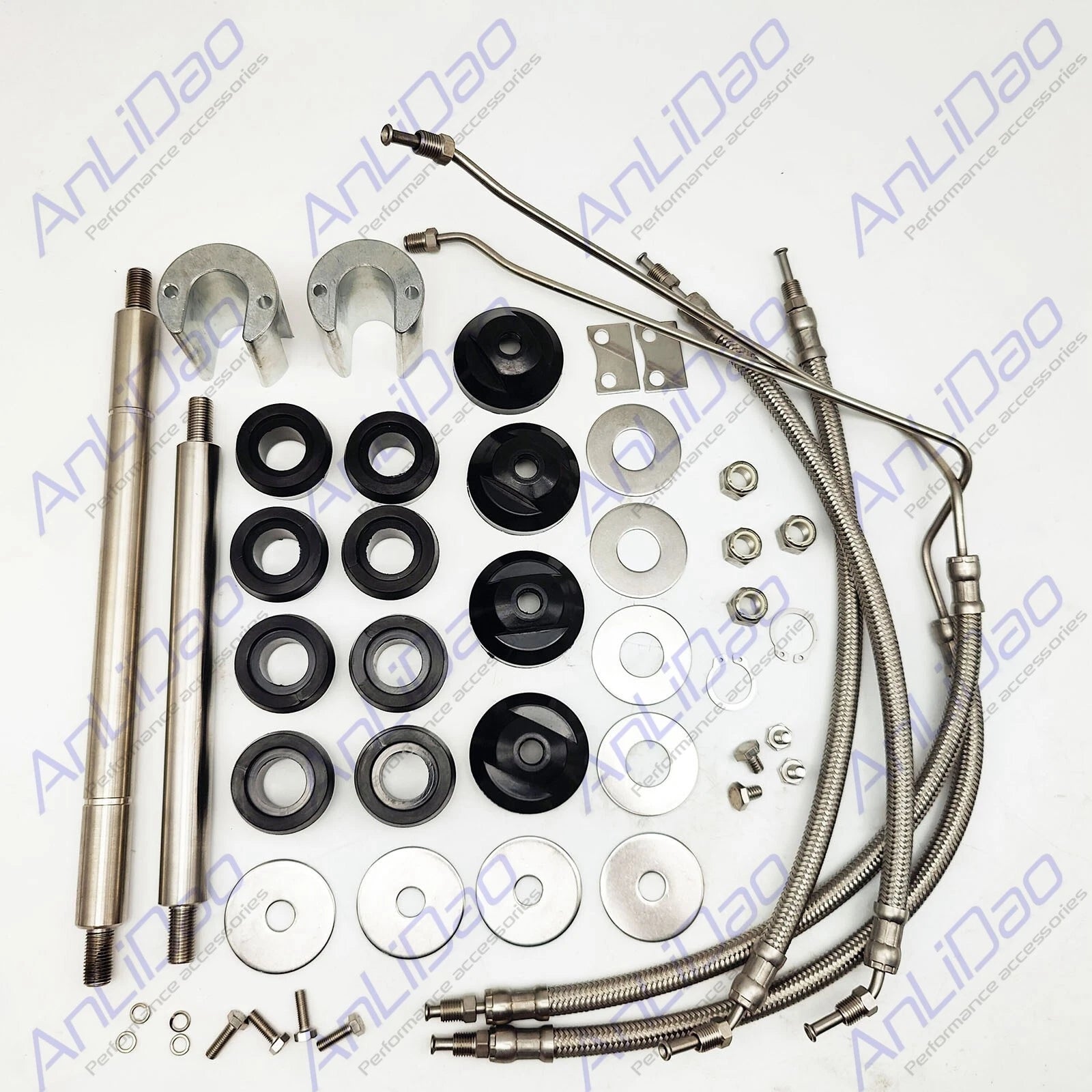 Trim Cylinder Hose Kit + Trim Cylinder Hardware Kit for Bravo Alpha One