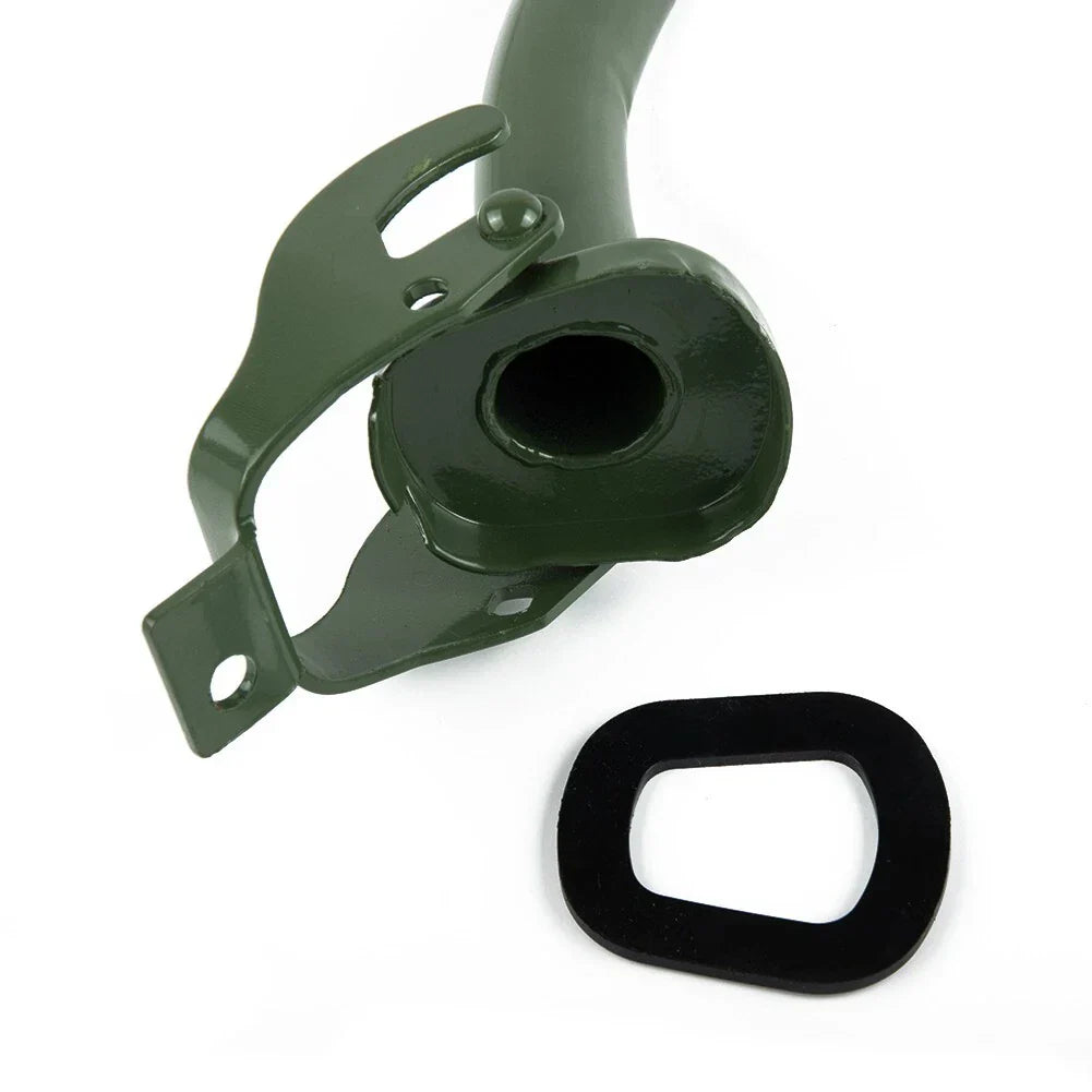 Can Spout Nozzle Oil Pipe Standard With Rubber Gasket 38cm 1pc Accessories for Car