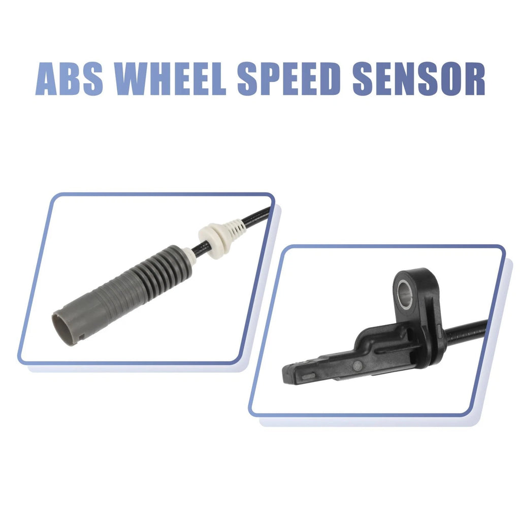 ABS Wheel Speed Sensor Set of 2 for BMW 328i (2007–2013) 34526870077