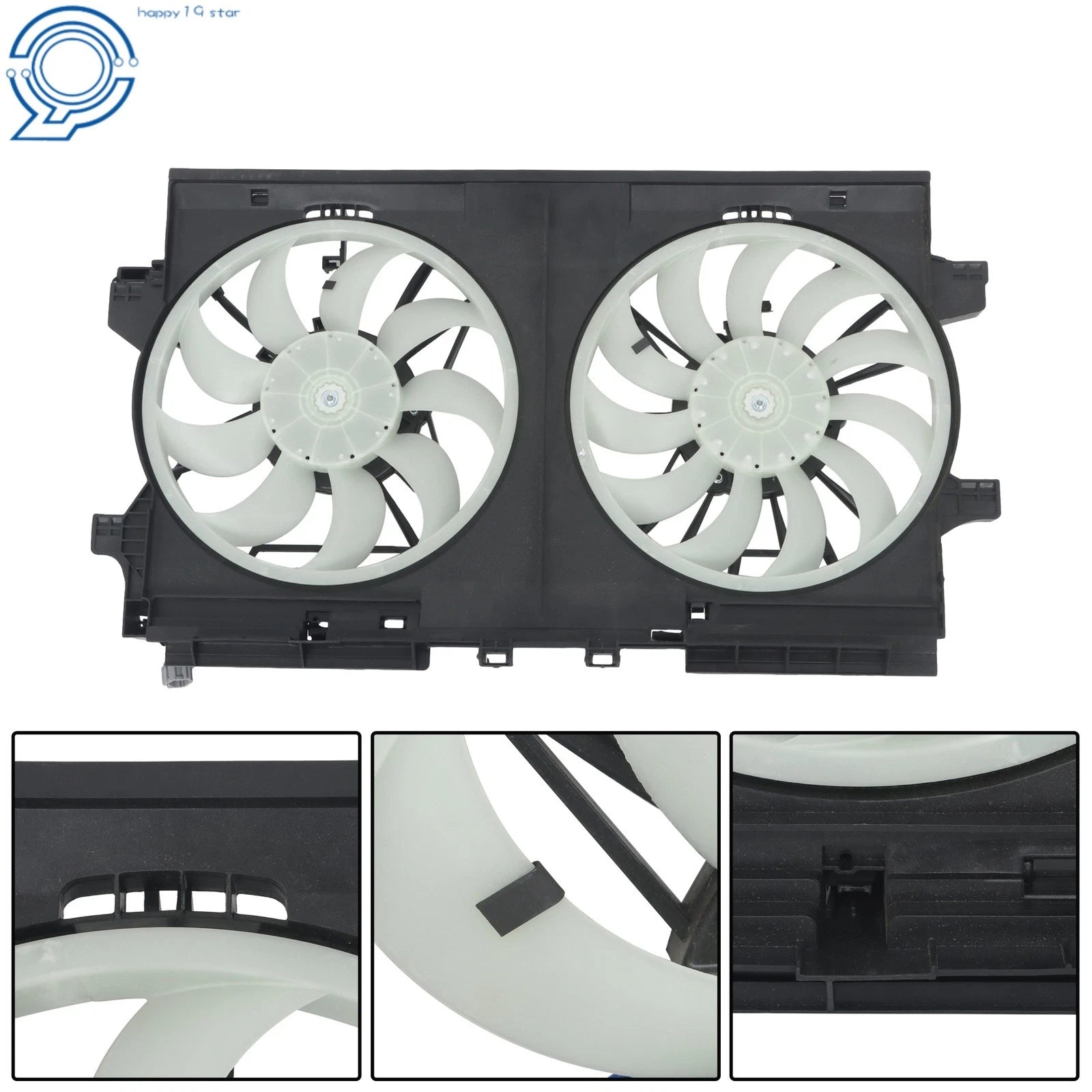 Dual Radiator Cooling Fan for Subaru Crosstrek 2.0L (2019–2021, 2023) - 45122FL000