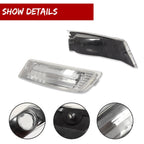 Clear Silver Corner Parking Signal Lights for Jeep Liberty (2005–2007)