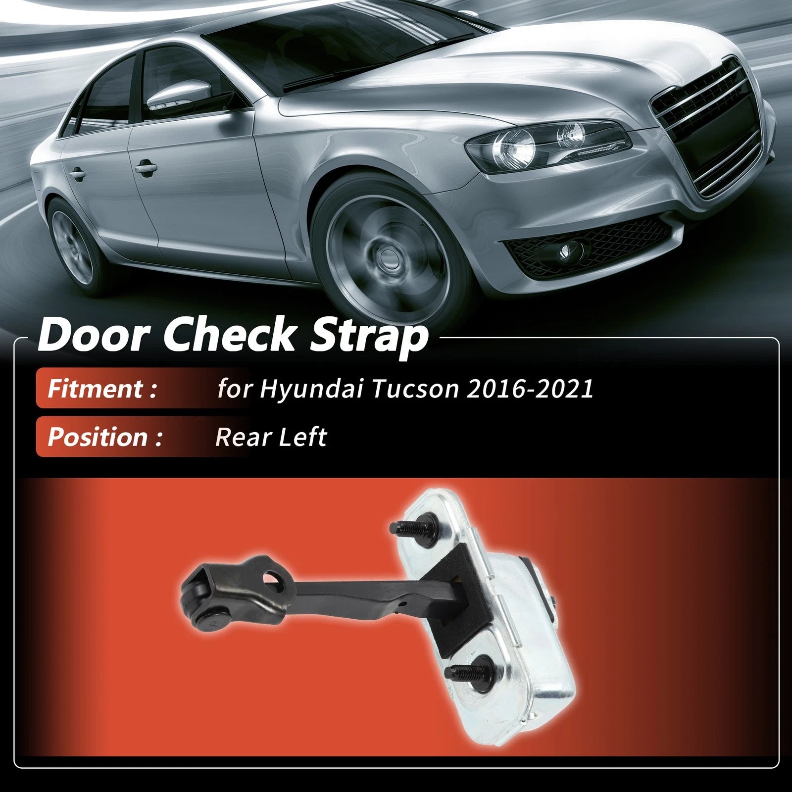 Rear Left Door Check Strap for Hyundai Tucson (2016–2021) No.79480D3000