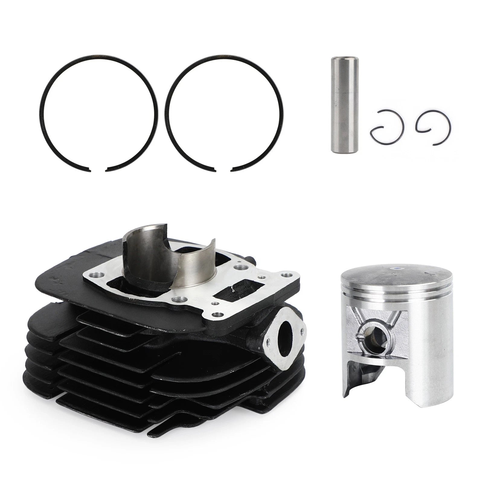Cylinder Jug Piston Ring Kit 64mm for Suzuki TS185 (1977–1979)