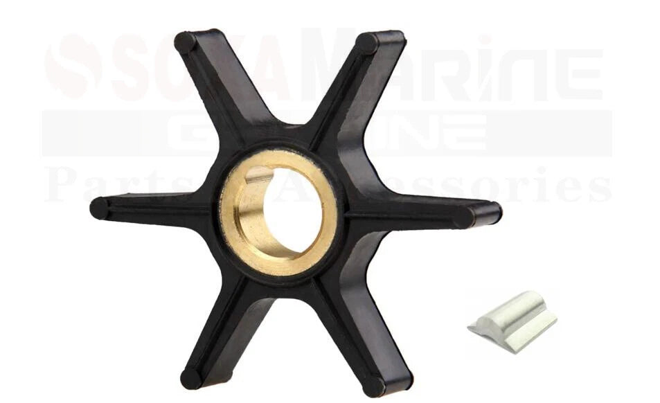 Water Pump Impeller w/ Key for Mercury Force 18-75HP (18-3057, CEF, 500315)