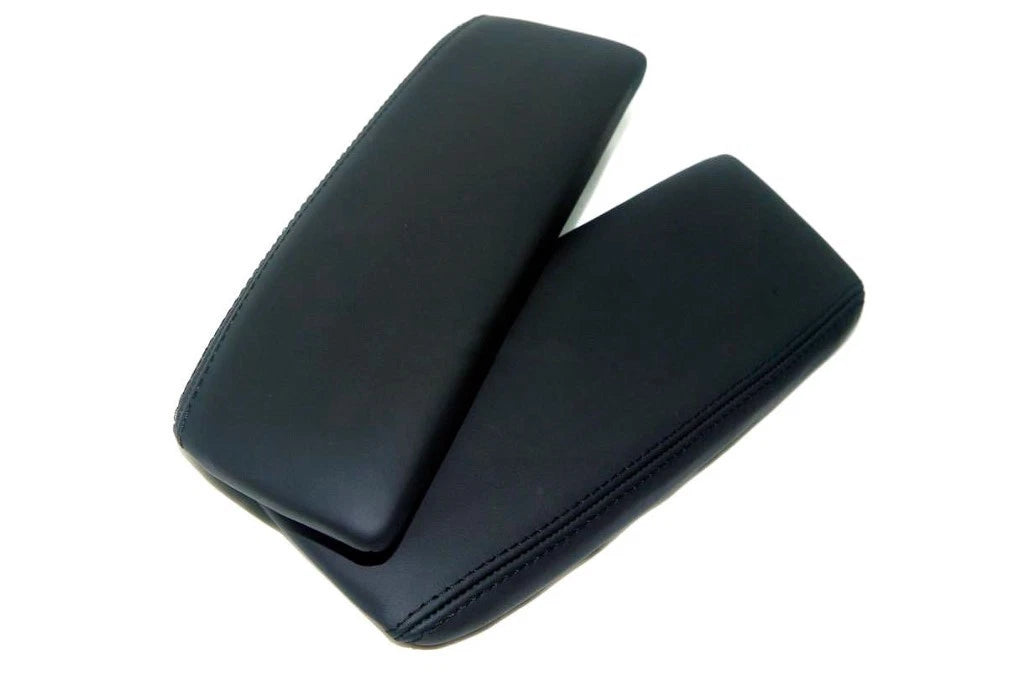 Center Console Armrest Cover for Acura RL (2005–2012) Black Leather Synthetic
