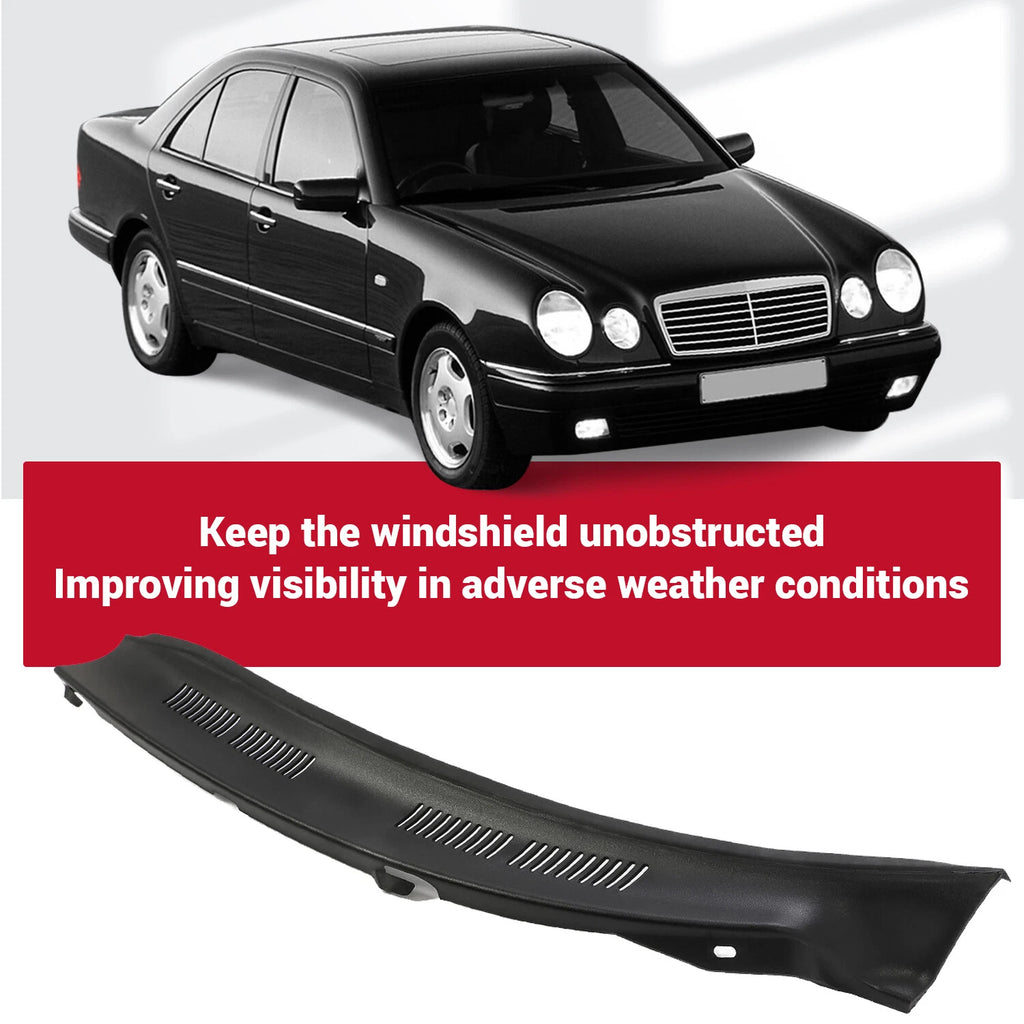 Windshield Wiper Cowl Screen Cover for Mercedes Benz W210 E-Class (1995–2003)