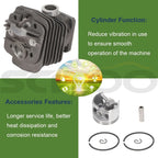 48mm Cylinder Piston Kit & Rings for Stihl MS340 MS360 (034 036)