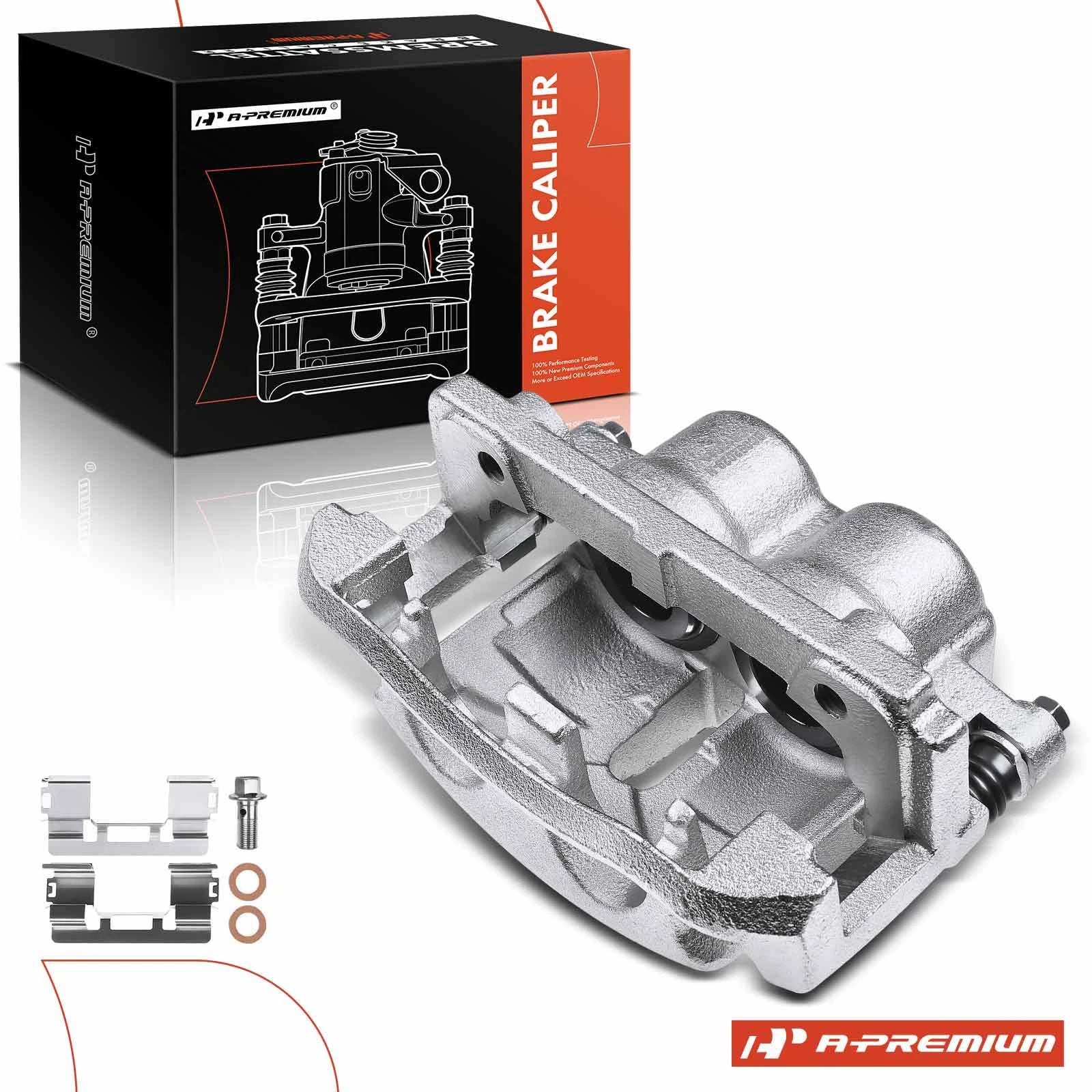 Front Left Disc Brake Caliper with Bracket for Ford F-150 (2005–2008)