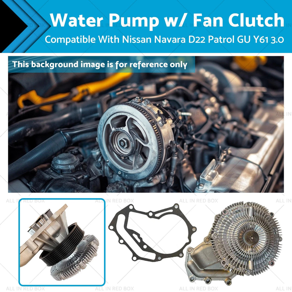 Water Pump Fan Clutch for Nissan Patrol GU Y61, Navara D22 (2000–2015)