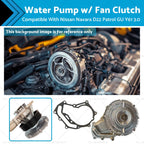 Water Pump Fan Clutch for Nissan Patrol GU Y61, Navara D22 (2000–2015)