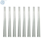 Set of 8 E Track Tie Down Rails for Heavy Loads (8')