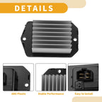 HVAC Blower Motor Resistor No. 79330SDAA01 for Honda Civic Coupe (2001–2011)