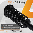 2X Front Struts Shocks with Coil Spring for Jeep Grand Cherokee (2011-2015)