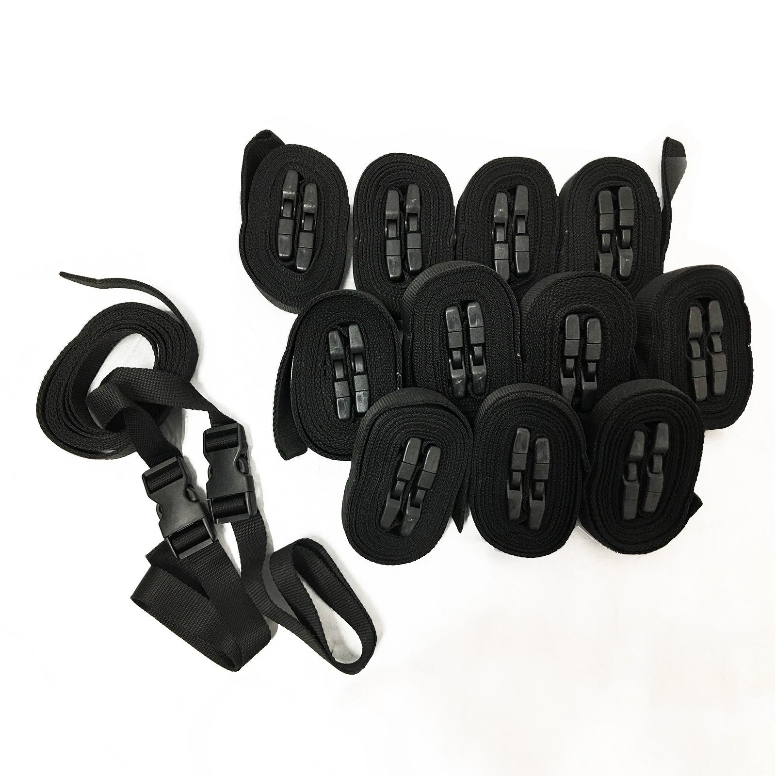 12X Boat Cover Tie Down Buckles and Straps Kit