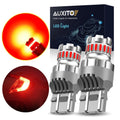 2X 7443 7444 7440 7441 LED Bulb Brake Stop Light Lamp Red Super Bright