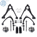 Set of 4 Front Upper Lower Control Arms for Chevrolet Tahoe (2007–2014) 4WD