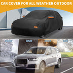 Waterproof Car Cover for Toyota Camry (190T-PU, Black)