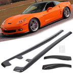 ZR1 Style ABS Side Skirts for Corvette C6 (2005–2013)