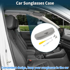 Sunglasses Case for BMW 1 Series F20 Eyeglasses Holder Storage Box Grey