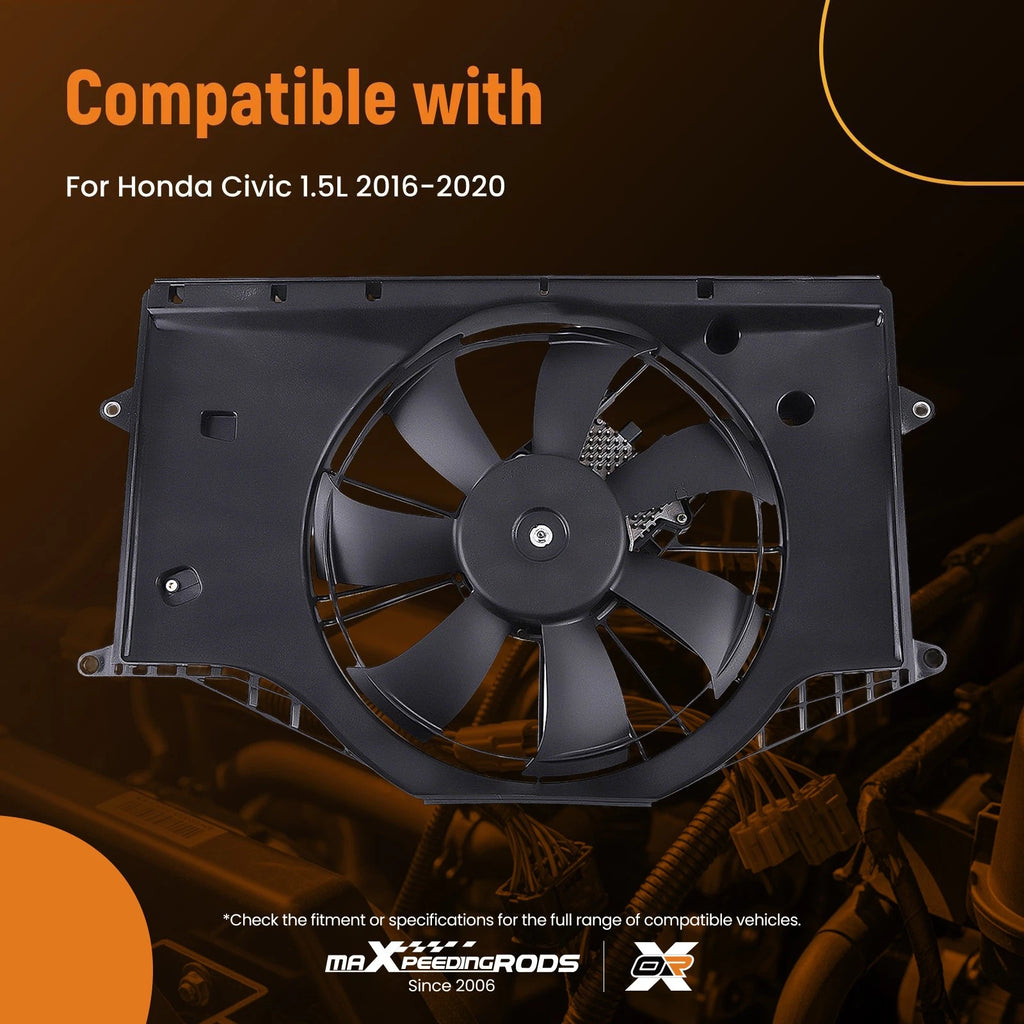 Electric Radiator Cooling Fan for Honda Civic (2016–2020) 190305AAA01 19030-5AA-A01