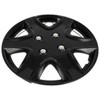 Set of 4 Wheel Hub Caps for R14 Tire & Rim (Fits 14" Wheels)