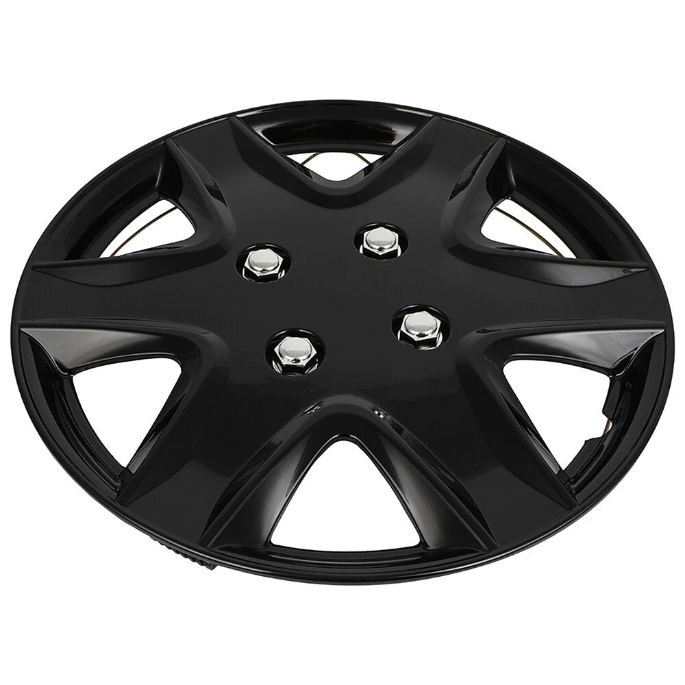 Set of 4 Wheel Hub Caps for R14 Tire & Rim (Fits 14" Wheels)