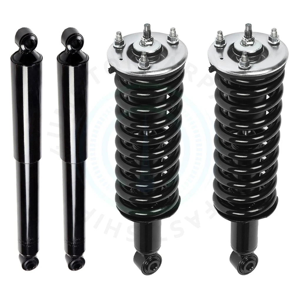 Set of 4 Struts and Shocks for Nissan Frontier 4WD (2005–2014)