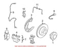 Disc Brake Anti-Rattle Clip for BMW (OEM 34116776526)
