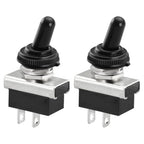 Toggle Switch Waterproof Design Set of 2 for Easy Installation