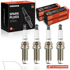 Set of 4 Iridium & Platinum Spark Plugs for Subaru Forester (2014–2018)