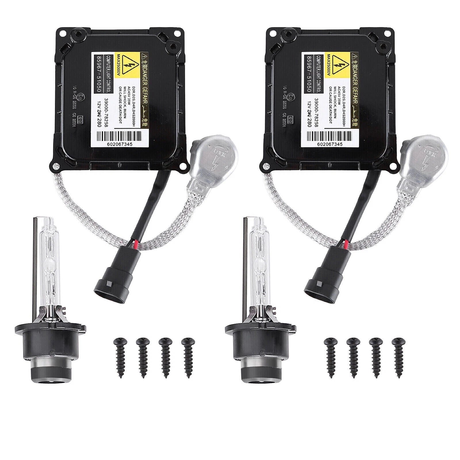 2X Xenon HID Headlight Ballast Control Module for Toyota Prius (2005–2009)