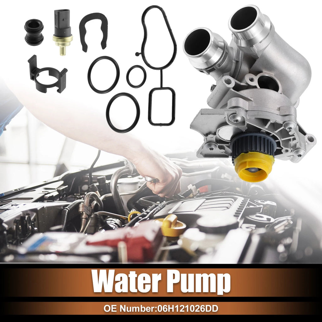 Set of 1 Electric Engine Water Pump for Audi A3 (2013–2016) 06H121026DD