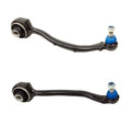 Set of 2 Front Lower Rearward Control Arm & Ball Joints for Mercedes W203 (2000–2007)