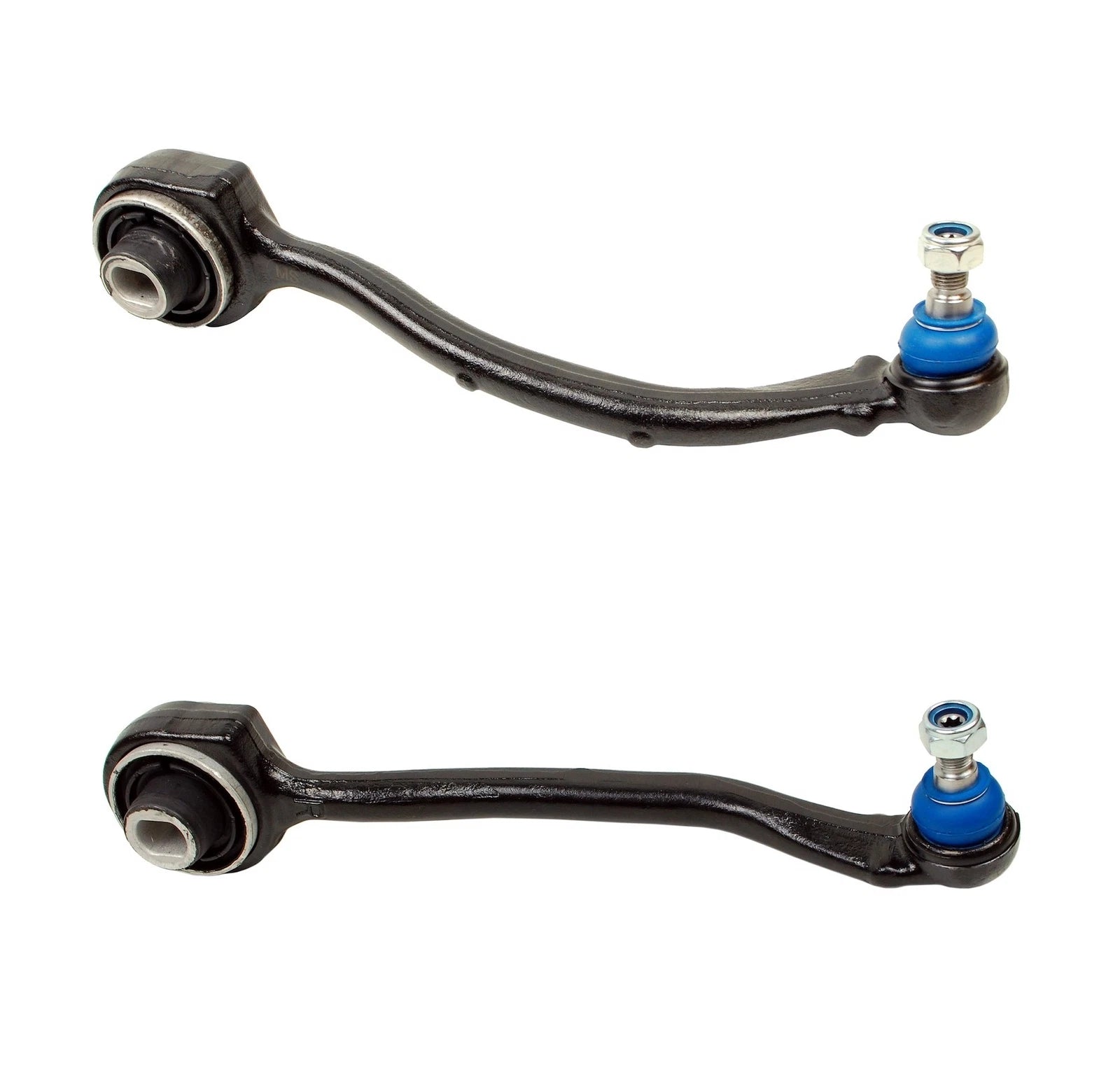 Set of 2 Front Lower Rearward Control Arm & Ball Joints for Mercedes W203 (2000–2007)