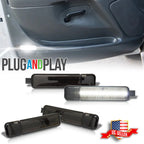 Set of 4 Smoke LED Door Courtesy Lamps for Chevy Silverado Suburban Tahoe (2003–2007)
