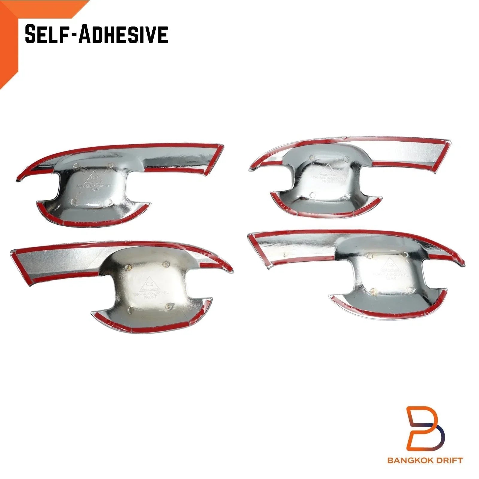 Inner Door Handle Bowl Cover Trim for Isuzu MU-X LS SUV (2021-2023)
