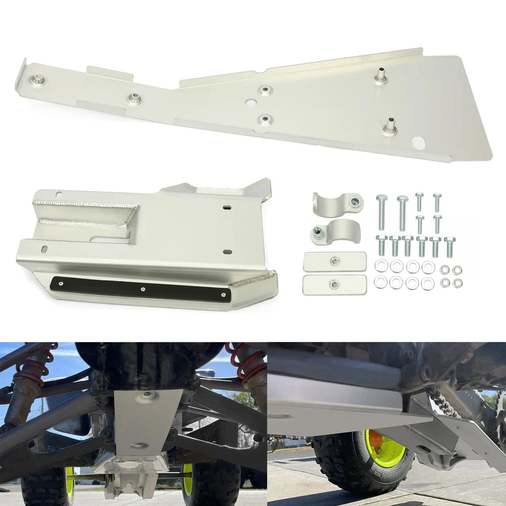 Full Chassis Glide & Swing Arm Skid Plate Guard for Honda TRX 400X/400EX (1999–2014)