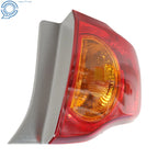 Set of 2 Chrome Tail Lights for Toyota Corolla (2009–2010)