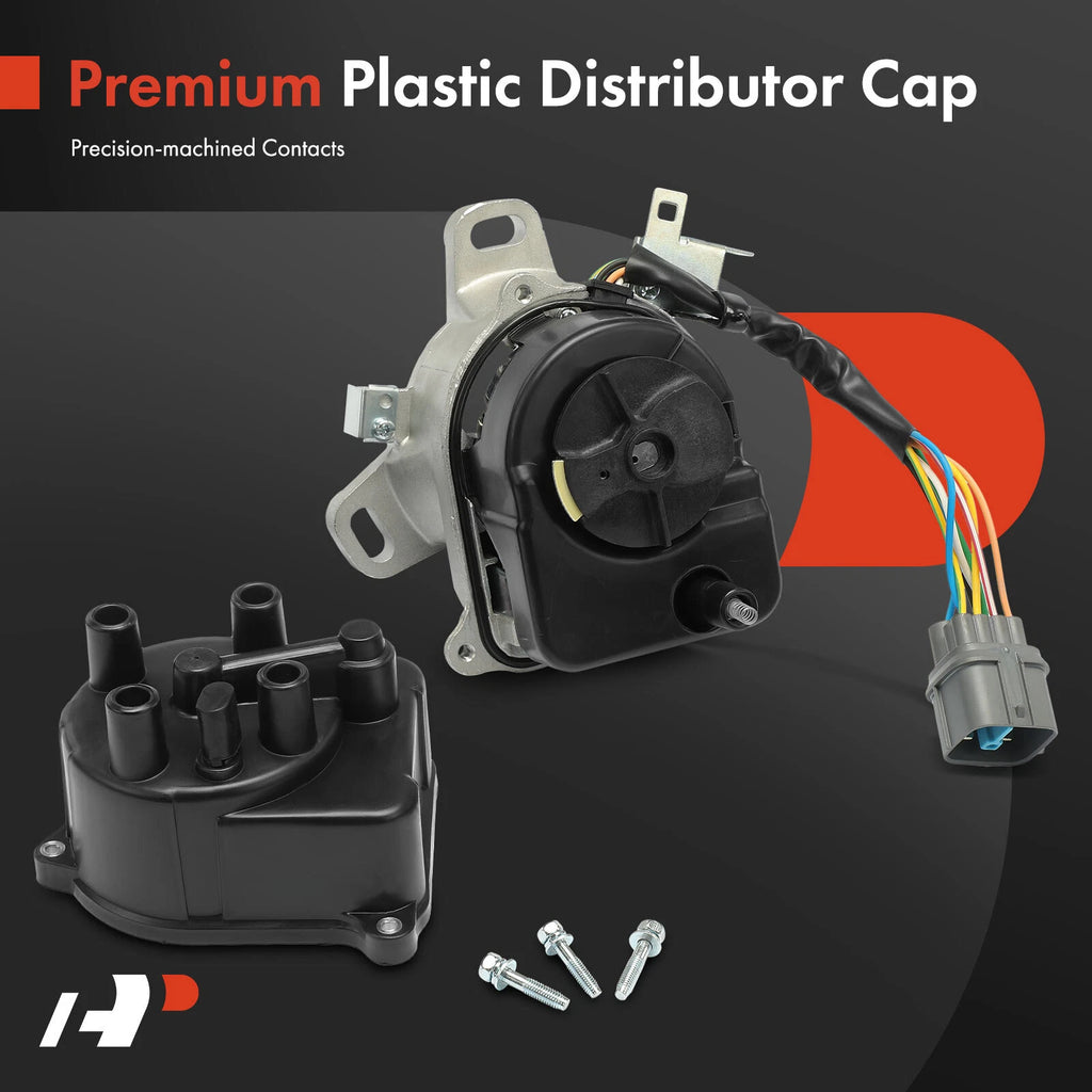 Ignition Distributor with Cap & Rotor for Honda Civic (1996-1998)