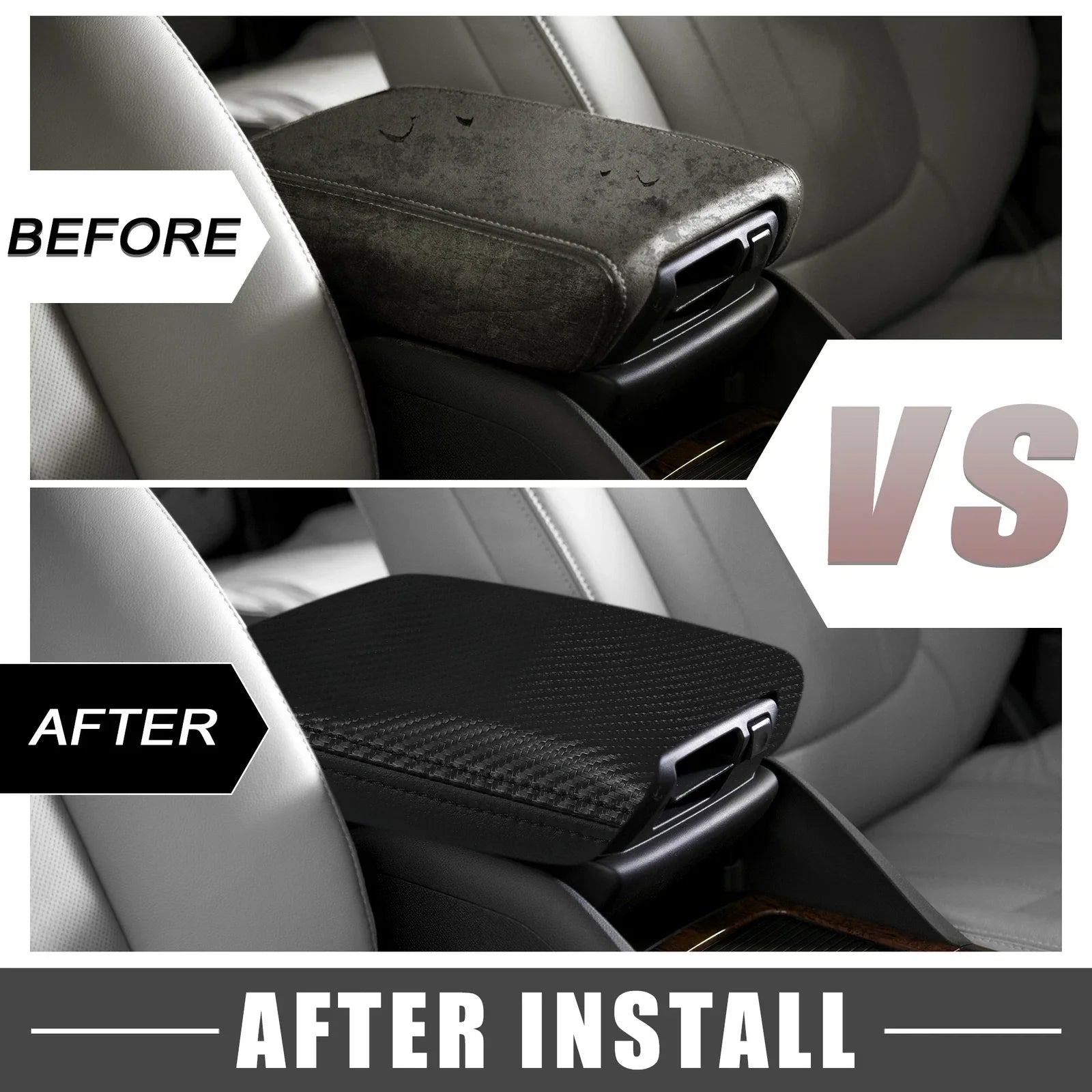 Center Console Pad Armrest Cover for Hyundai Tucson (2022-2023)