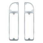 Tail Light Lamp Bezels Billet Aluminum Pair for 1967–1972 Chevy GMC Truck